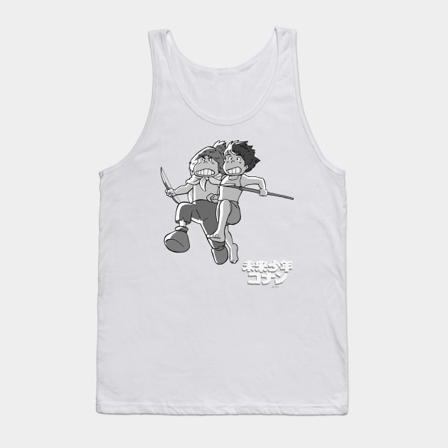 Future boy Conan Tank Top by Aoianime